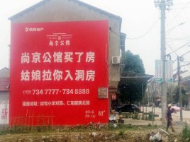 丽江墙体广告在乡镇、农村市场的媒体优势