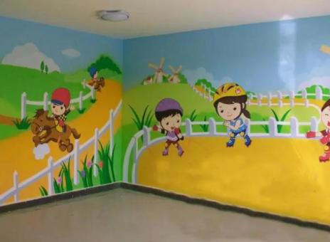 丽江幼儿园墙体彩绘制作流程及注意事项