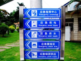 丽江标识导向系统设计需要掌握的四大元素