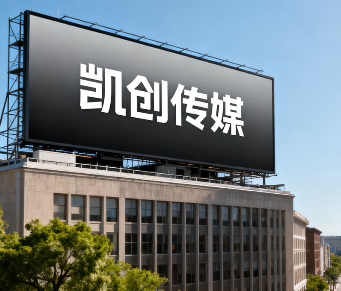 丽江户外广告牌的设计与制作