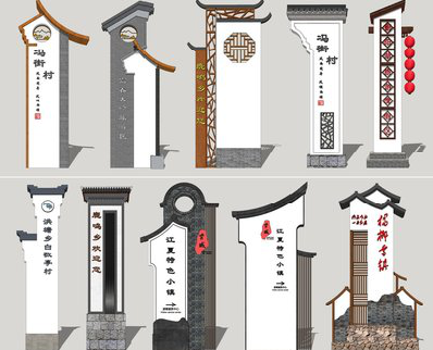 丽江美丽乡村标识标牌有哪些分类？