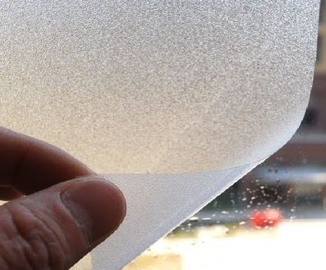 丽江玻璃门外面粘广告用什么材料好？